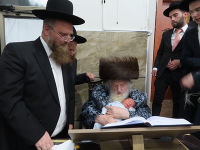 מעמד הקרישמליינען לנין הגר"מ שטרנבוך
