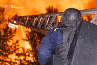 תוצאות תקיפה בחרקוב, הלילה