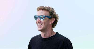 צוקרברג עם המשקפיים החכמים