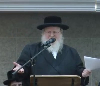 האדמו"ר מסאסוב בדבריו 