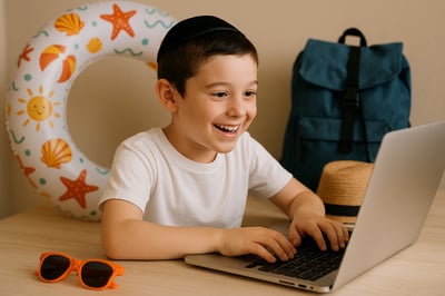 מהפכה: כך ילדים חרדים לומדים אנגלית מהבית בבין הזמנים