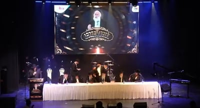 שידור ישיר: מעמד חמישה סיומי ש"ס לע"נ הגאון רבי שמואל רבר זצ"ל | צפו