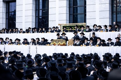 הילולא קדישא בסאטמר