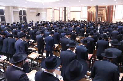 פתיחת הזמן בישיבת 'קול אליהו'