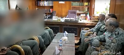 טייסים איראנים (מטושטשים) מספרים על קרבות אוויר-אוויר בלחמת עם כלביא