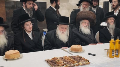 שמחת הווארט לנינת האדמו"ר ממחנובקא בעלזא 