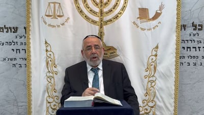 הרב שלמה זביחי בפרסית על פרשת 'וילך' - שבת שובה • צפו 