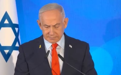 נתניהו: "שמעתי את הטיעון החדש והמגוחך שישראל לא קובעת" | צפו