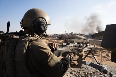 תמונות מפעילות כוחות צוות הקרב של חטיבת הנח״ל במרחב הקו הצהוב