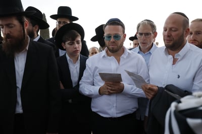 הלוויית ר' ישראל סלומון ז"ל