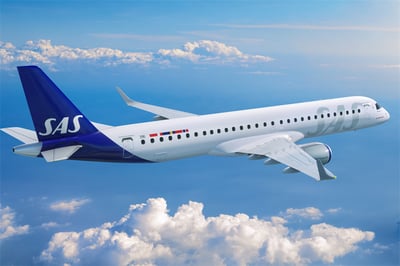 מטוס של סקנדינביה איירליינס (SAS) |אילוסטרציה