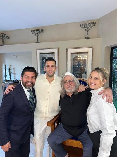 הידוענית ערכה ברית מילה לבנה השני; איזה כיבוד קיבל רב הסלבס? תיעוד