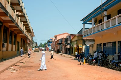 רחוב בגינאה-ביסאו. אילוסטרציה