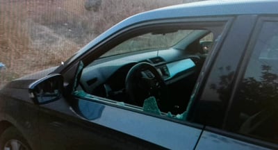 הרכב שנפרץ במקום