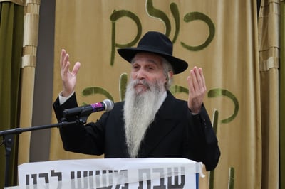 האדמו"ר רבי דוד אבוחצירא מספיד