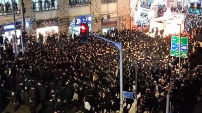 תהלוכת ענק בליווי תזמורת וכלי שיר: בירושלים חגגו את שחרור העריק לאחר 138 יום | תיעוד 