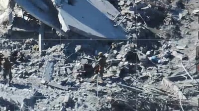 דובר צה"ל מפרסם: כך נראתה כניעת המחבלים שנלכדו במנהרות רפיח