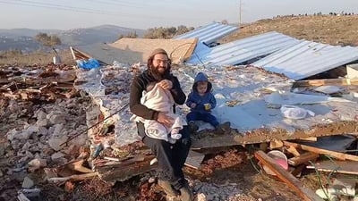 תיעוד מרגעי עריסת הגבעה 