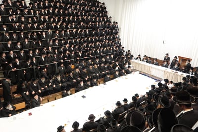 שמחת הוואכט נאכט לנין האדמו''ר מסערט ויז'ניץ