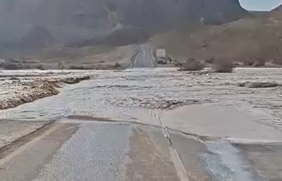 תיעוד מכבישי הדרום המוצפים ואילו כבישים כבר נפתחו לתנועת רכבים?