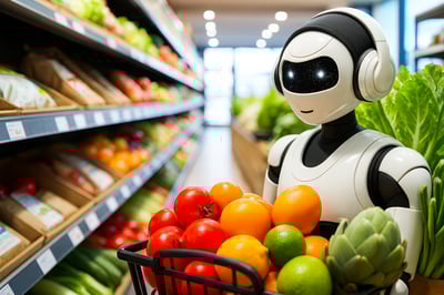 רובוט בסופרמרקט