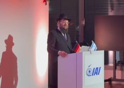 הנאום של הרב החרדי מול מפקדי חיל האוויר: "רגע מרגש של סגירת מעגל"