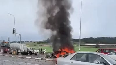 רכב התפוצץ סמוך למושב בעמק יזרעאל: גבר שהיה ברכב - נהרג במקום