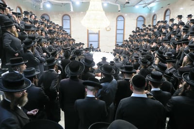 הילולא קדישא בקהל חסידי ירושלים