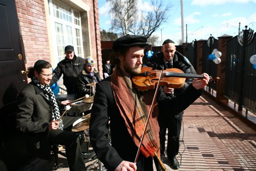 מעמד מרגש בחנוכת הבית למרכז היהודי המפואר ב"מלאכווקא" שברוסיה