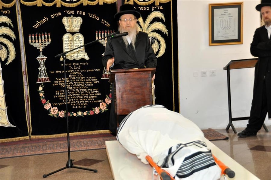 הלוויית הגאון הרב משה יעקב בוראק זצ"ל