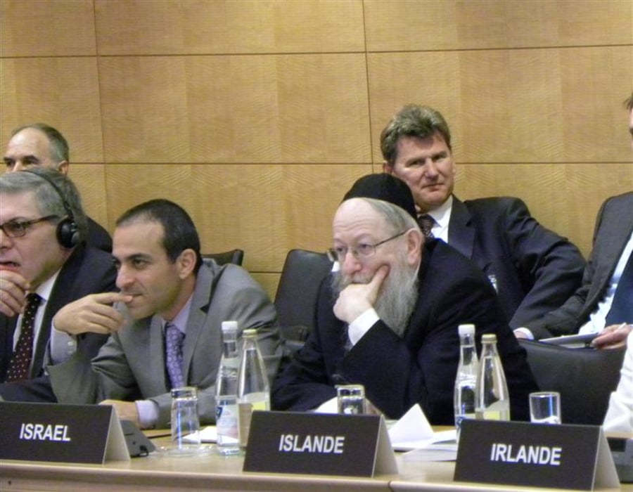 ליצמן ייצג את ישראל במפגש הראשון עם OECD