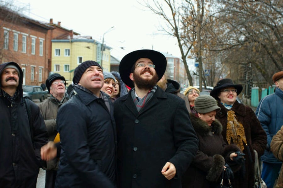 ההיסטוריה חוזרת: הונחה כיפה לבית-הכנסת בסיביר