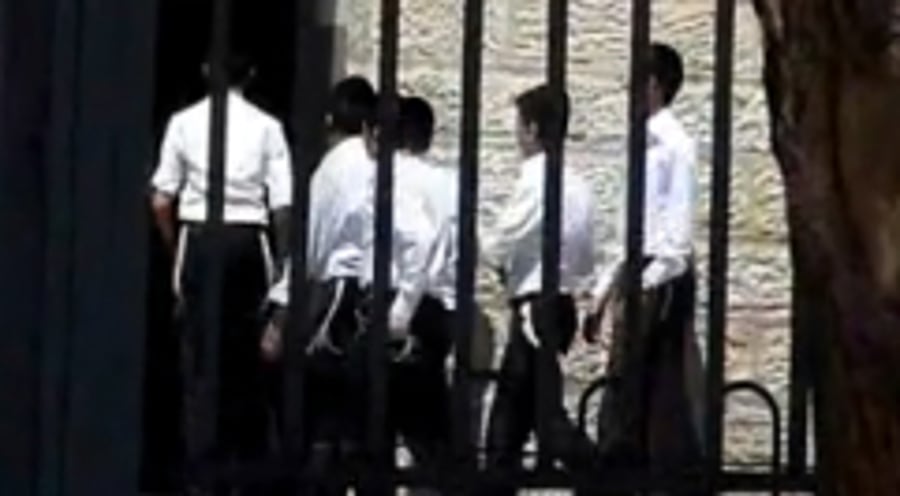 צפו בוידאו: כך נראה התרגיל בחיידר ירושלמי