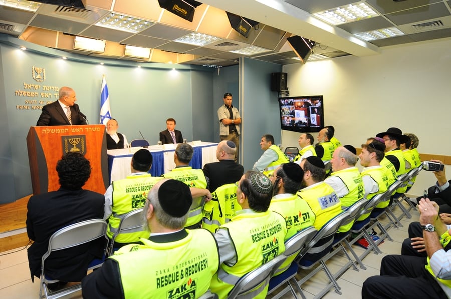 ביבי למתנדבי זק"א: תשמרו על הנוער החרדי ב"בין הזמנים"