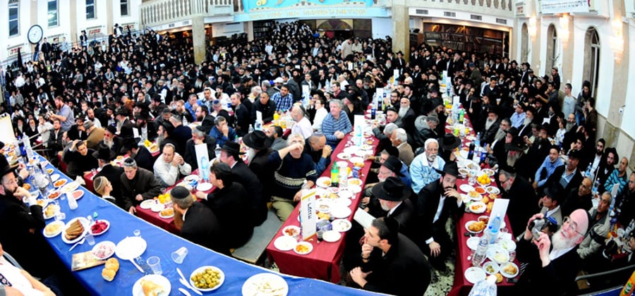 'ראש-השנה לחסידות': אלפים חגגו בהתוועדות בכפר-חב"ד