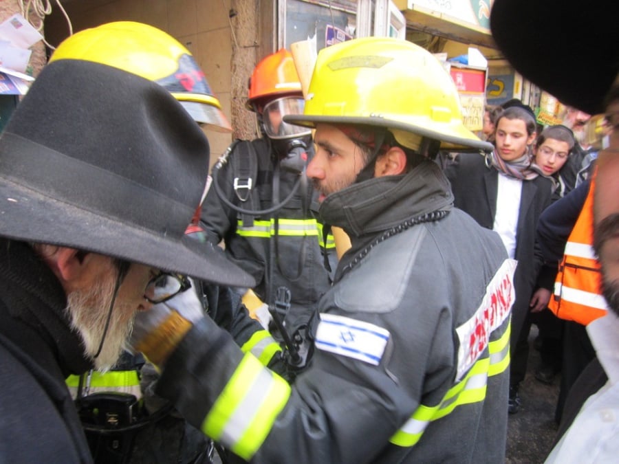 שריפת ענק בירושלים: מאפיה עלתה באש