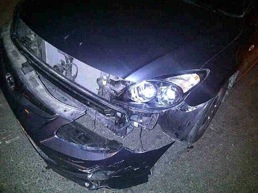 בני-ברק: רכב האדמו"ר מטשערנוביל נפגע בתאונה