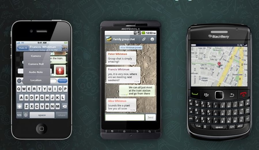 אפליקציית WhatsAap חינם גם באייפון