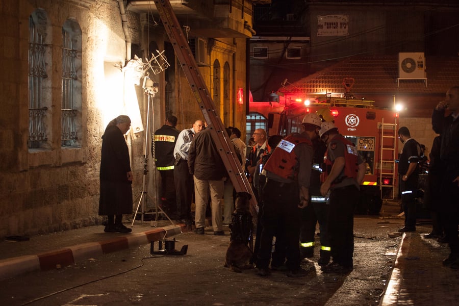 שכונת בית ישראל: בלון גז התפוצץ, דירה עלתה באש