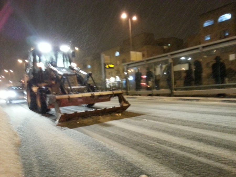 שלג בירושלים: התמונות שלכם