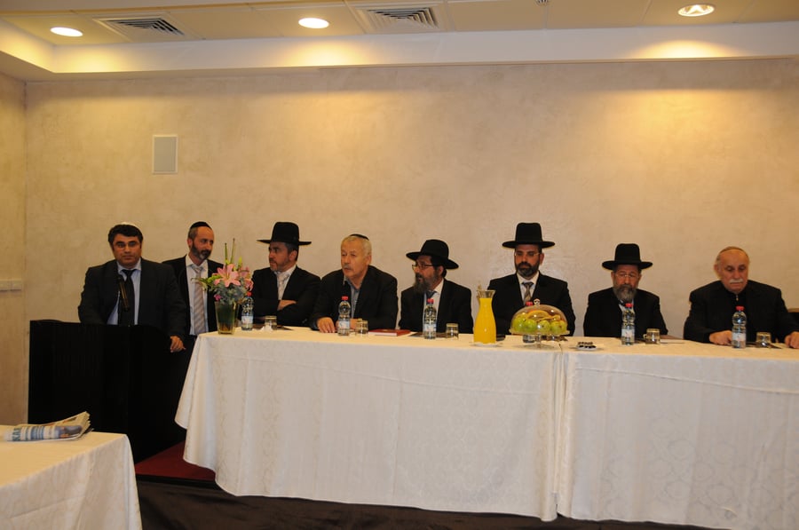 הרבנים בכינוס המיוחד