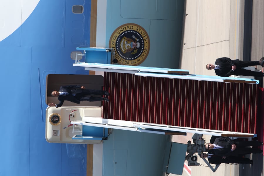ביקור הנשיא אובמה בתמונות • גלריה מתעדכנת