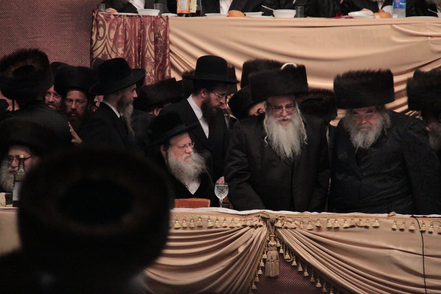 לצד גדולי ישראל: רבבות חגגו עם הנסיך מבעלזא
