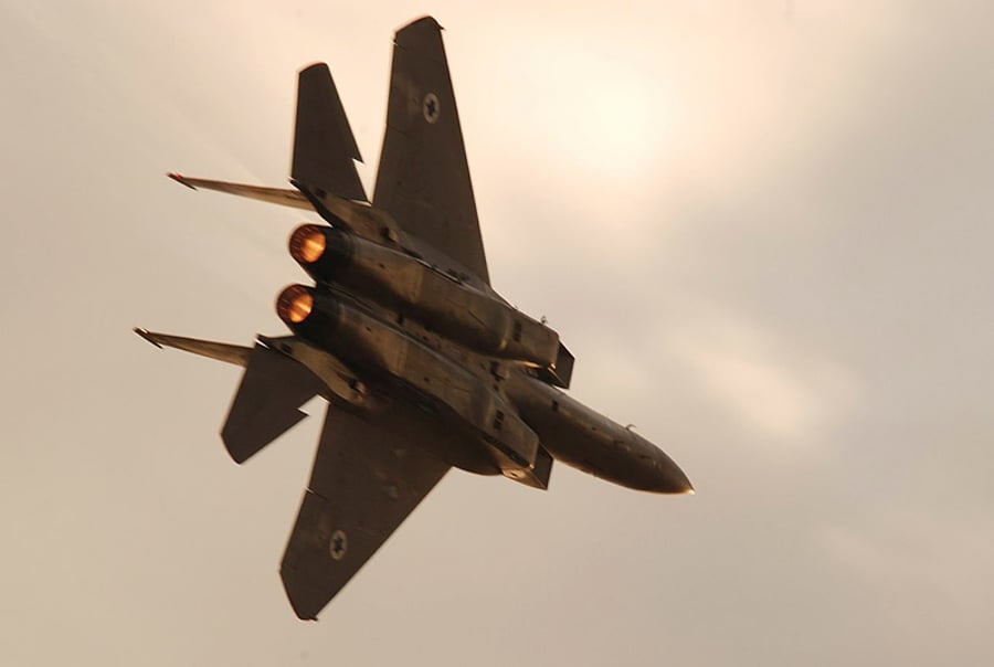 ישראל הפציצה בסוריה? חיל האוויר
