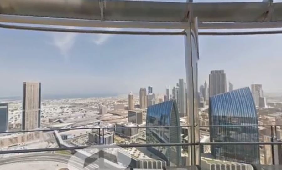 באדיבות גוגל: בואו לבקר במגדל הגבוה בעולם, ולהישאר בבית