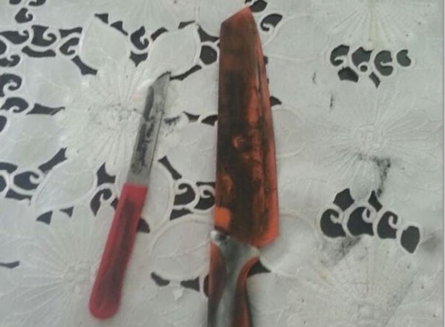 הסכינים ששימשו את הגנב, הבוקר