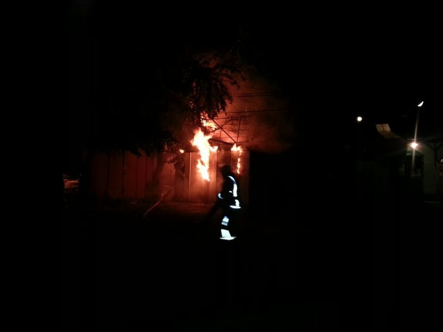 אומן: שריפה ליד ציונו של רבי נחמן מברסלב