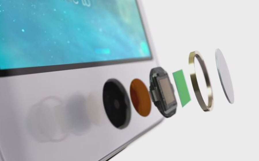 שכבות מנגון טביעת האצבע, האייפון 5S