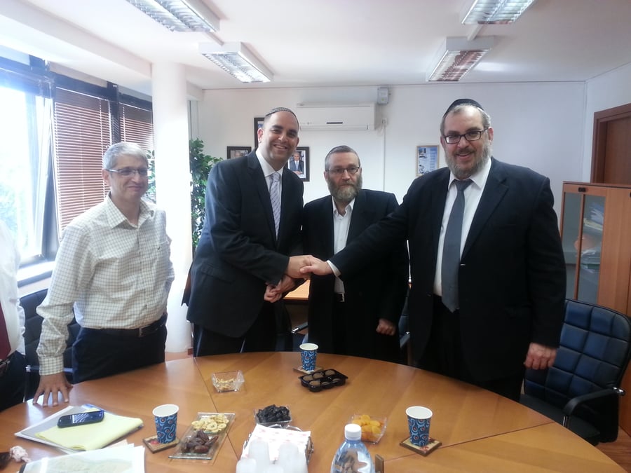 אחיסמך: גפני ואשר נפגשו עם רביבו