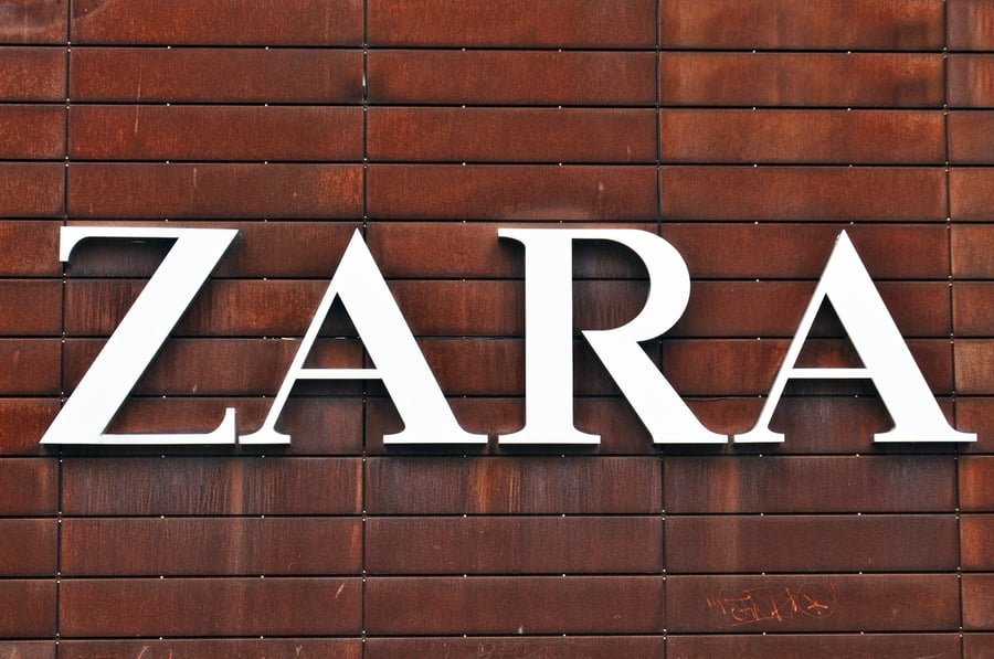 לוגו רשת "ZARA"
